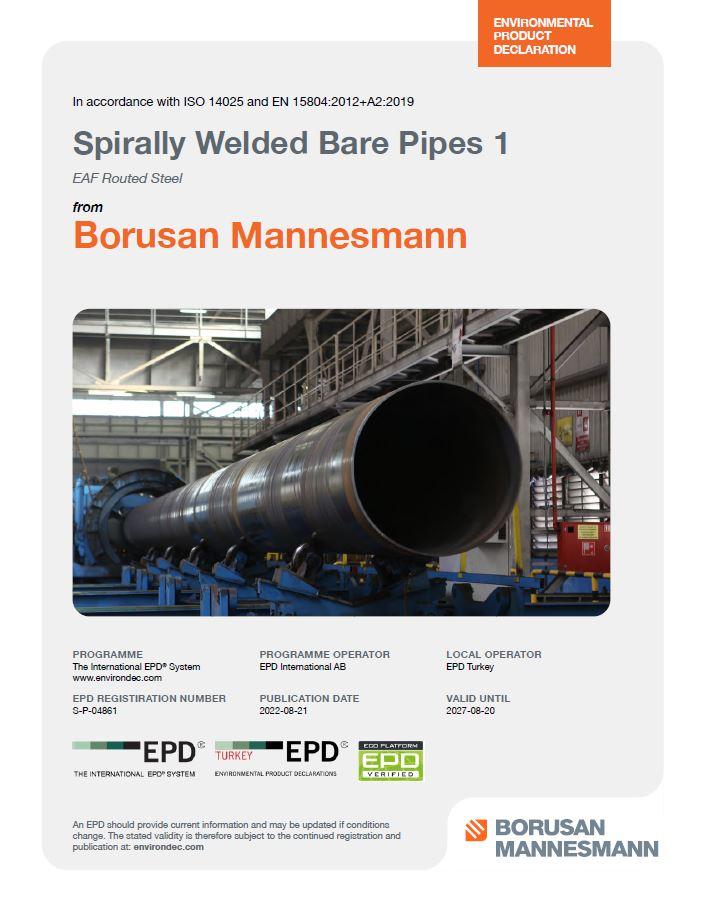Spirally Welded Bare Pipes 1