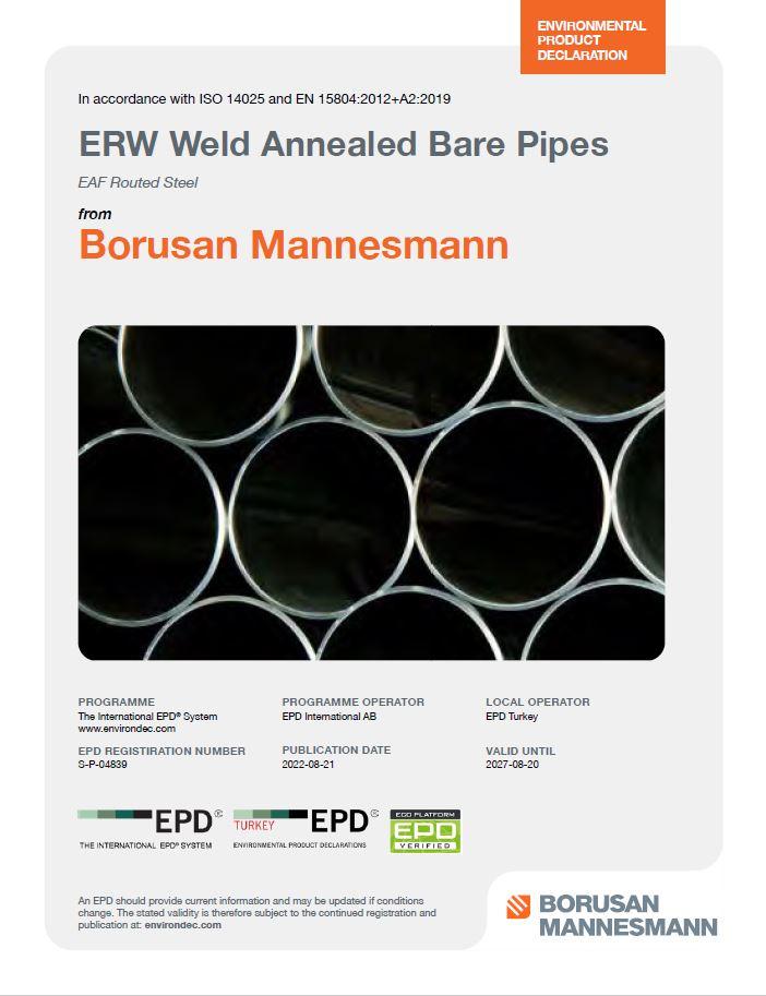 ERW Weld Annealed Bare Pipes