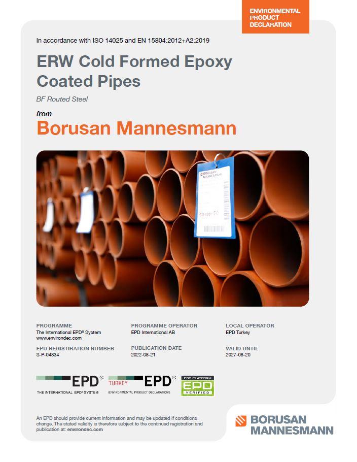 ERW Cold Formed Epoxy Coated Pipes