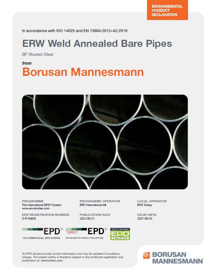 ERW Weld Annealed Bare Pipes