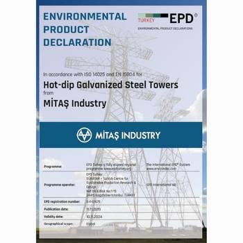 Hot-dip Galvanized Steel Towers