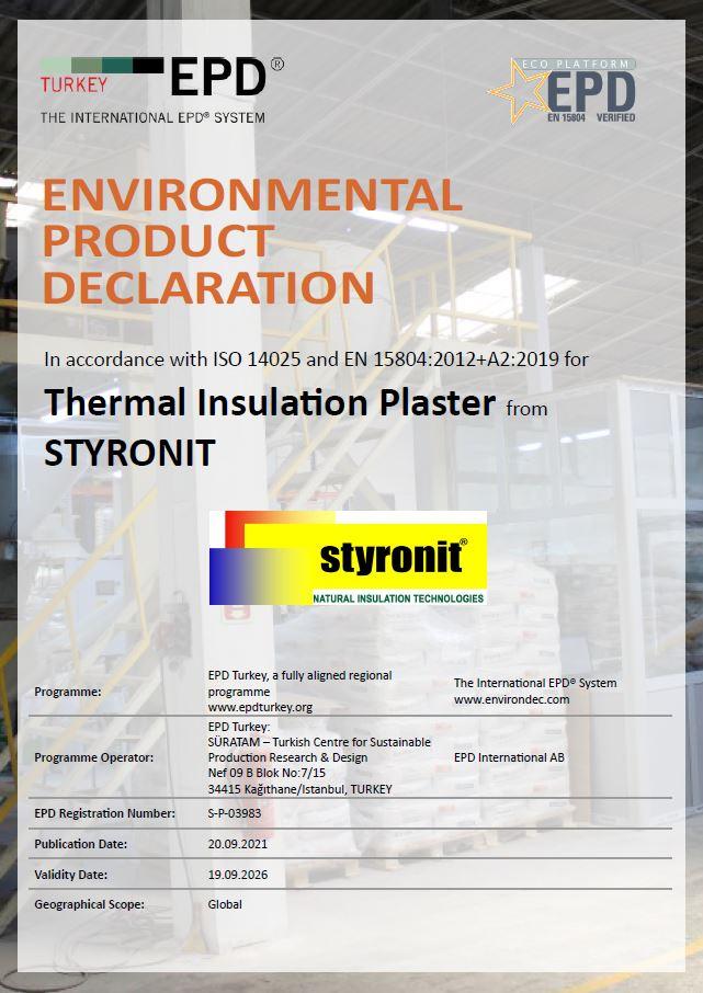 Thermal Insulation Plaster