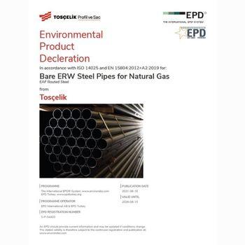 Bare ERW Steel Pipes for Natural Gas