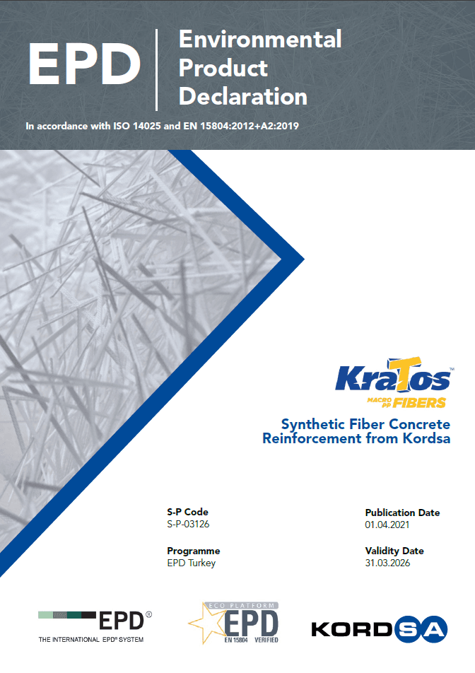  KraTos Macro PP Fiber Concrete Reinforcement
