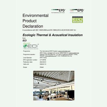 Ecologic Thermal & Acoustical Insulation