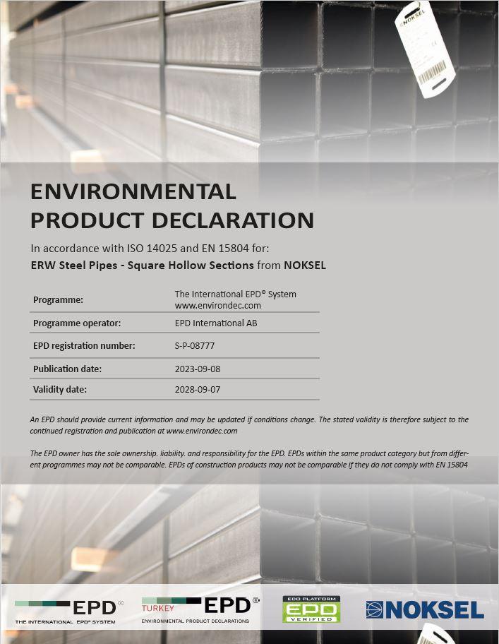 ERW Steel Pipes - Square Hollow Sections