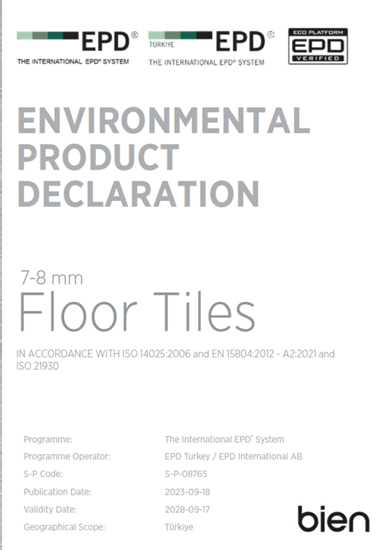Floor Tiles 7-8 mm
