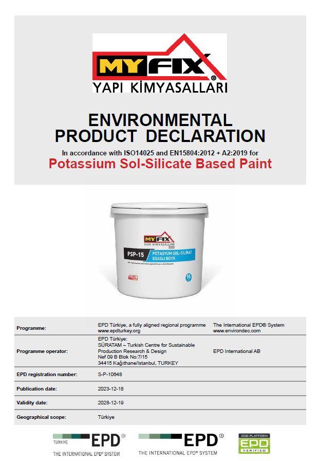 Potassium Sol-Silicate Based Paint