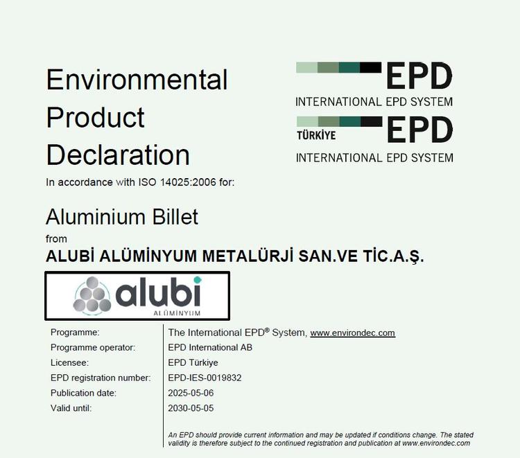 Alubi Alüminyum Metalürji San. ve Tic. A.Ş.