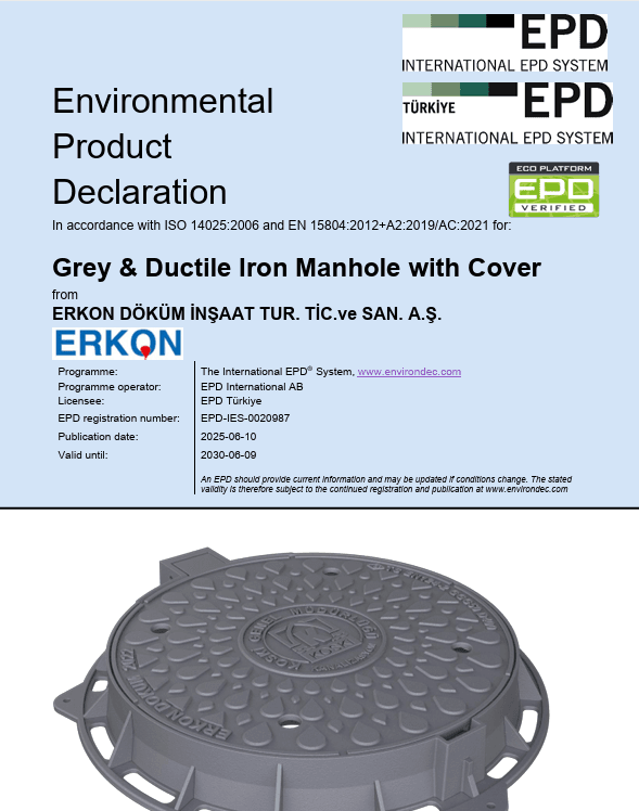 Grey & Ductile Iron Manhole with Cover