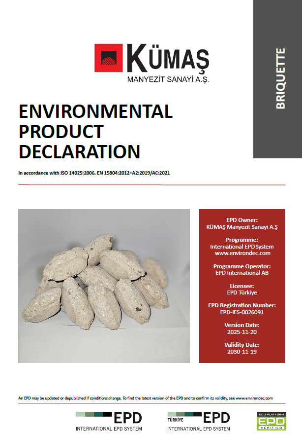 KÜMAŞ Manyezit Sanayi A.Ş.