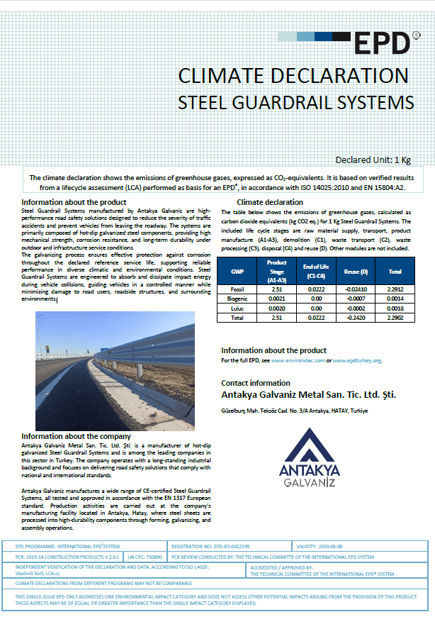 Antakya Galvaniz Metal San. Tic. Ltd. Şti.