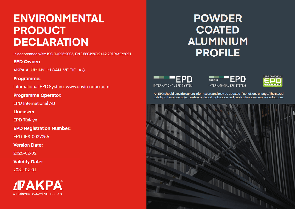 POWDER COATED ALUMINIUM PROFILE