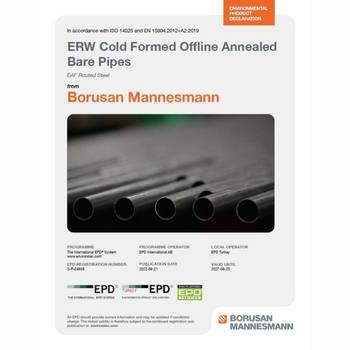 ERW Cold Formed Offline Annealed Bare Pipes