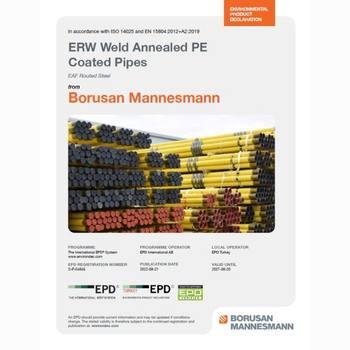 ERW Weld Annealed PE Coated Pipes