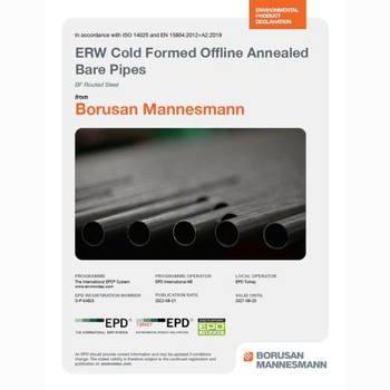 ERW Cold Formed Offline Annealed Bare Pipes