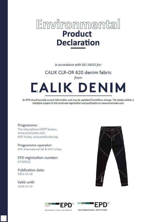 CLR-OR 620 Denim Fabric