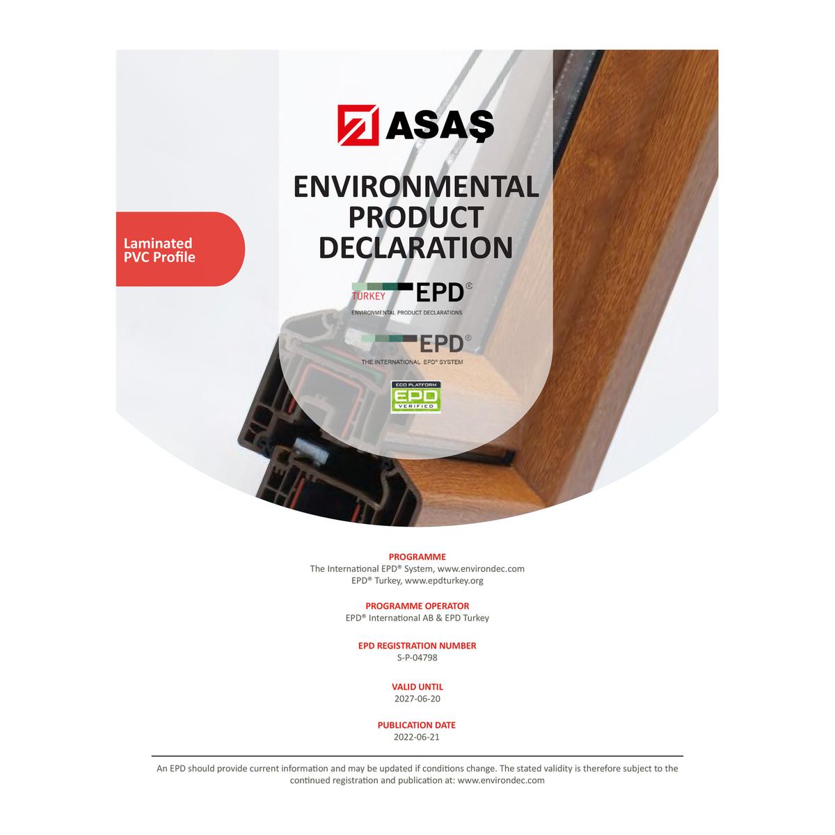 Lamine Kaplamalı PVC Profil