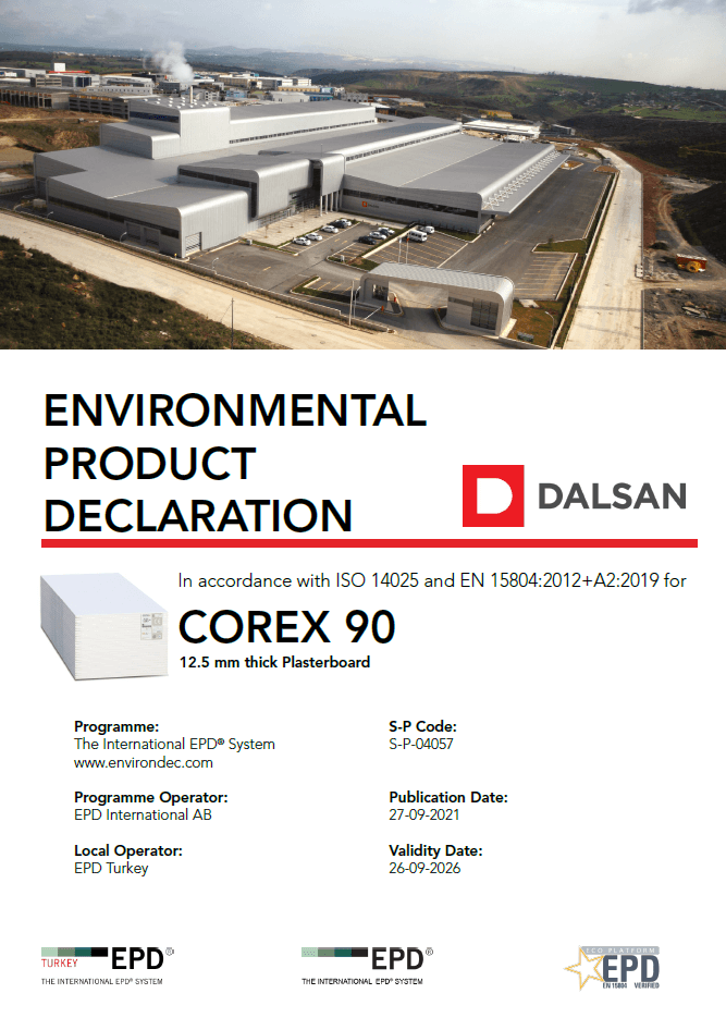 COREX 90 -12,5 mm Plasterboard