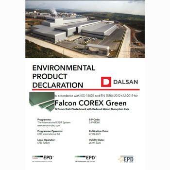 Falcon COREX Green 12,5 mm Plasterboard