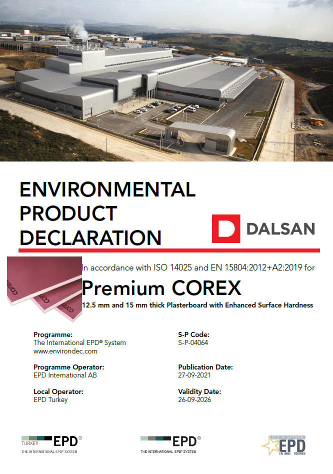 Premium COREX 12,5 mm Alçı Levha