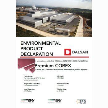 Premium COREX 12,5 mm Alçı Levha