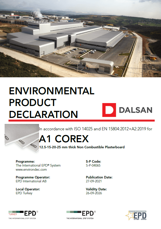 A1 COREX 12,5 mm Plasterboard