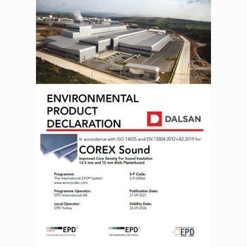 COREX Sound 12,5 mm Plasterboard