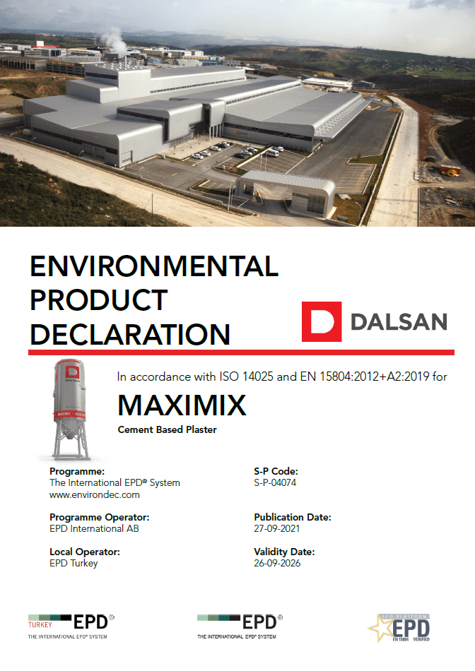 Maximix – Çimento Esaslı Sıva