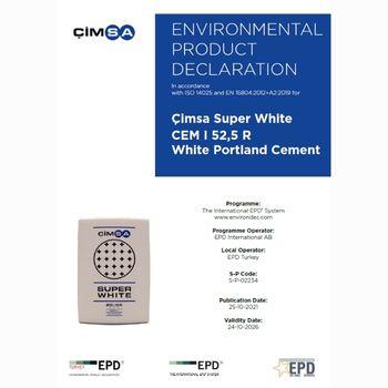 Super White – CEM I 52,5 R – White Portland Cement