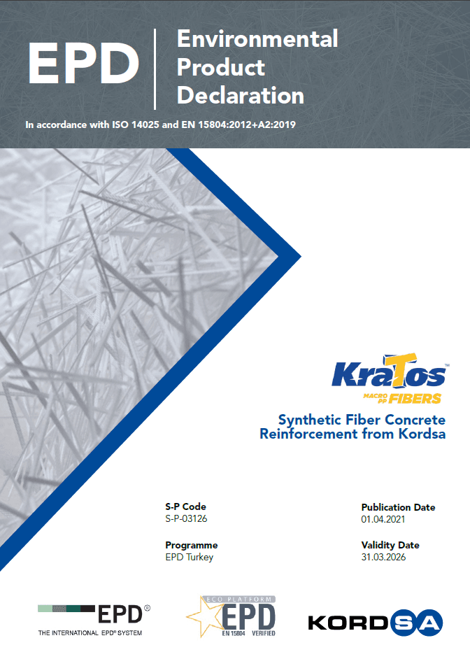 KraTos Polimer Esaslı Sentetik Fiber Donatı