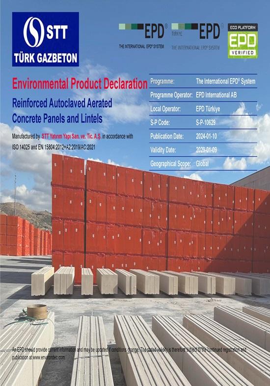 Reinforced Autoclaved Aerated Concrete Panels and Lintels