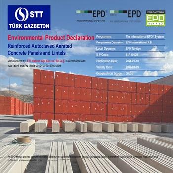Reinforced Autoclaved Aerated Concrete Panels and Lintels
