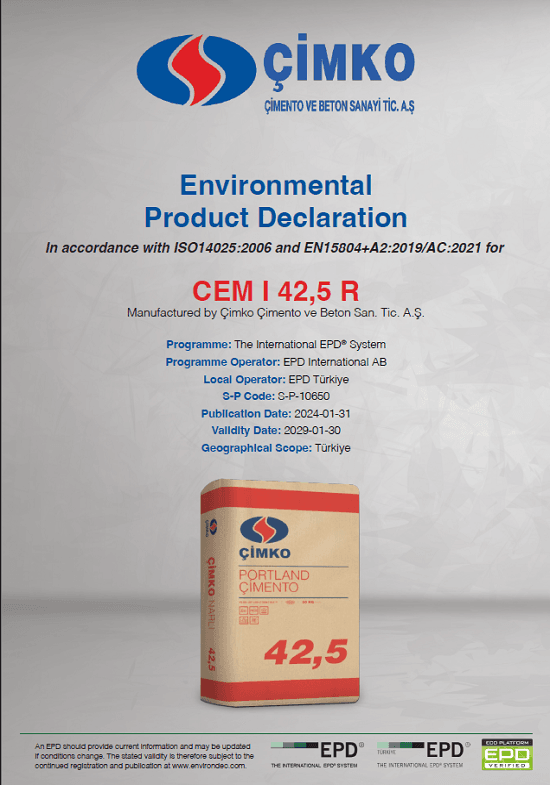 CEM I 42,5 R Portland Çimento
