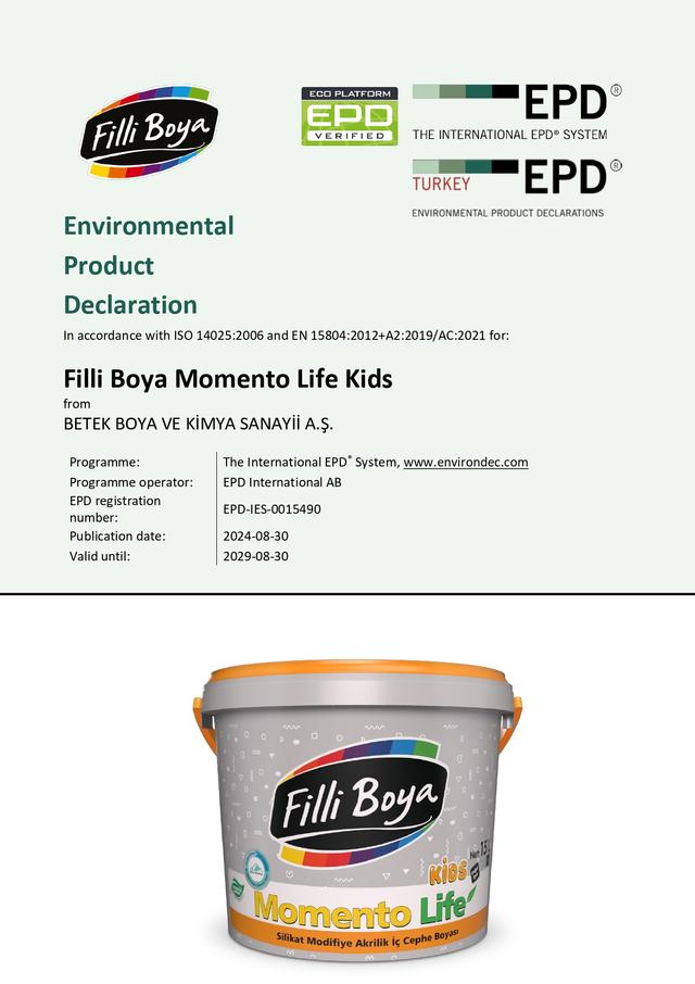 Filli Boya Momento Life Kids