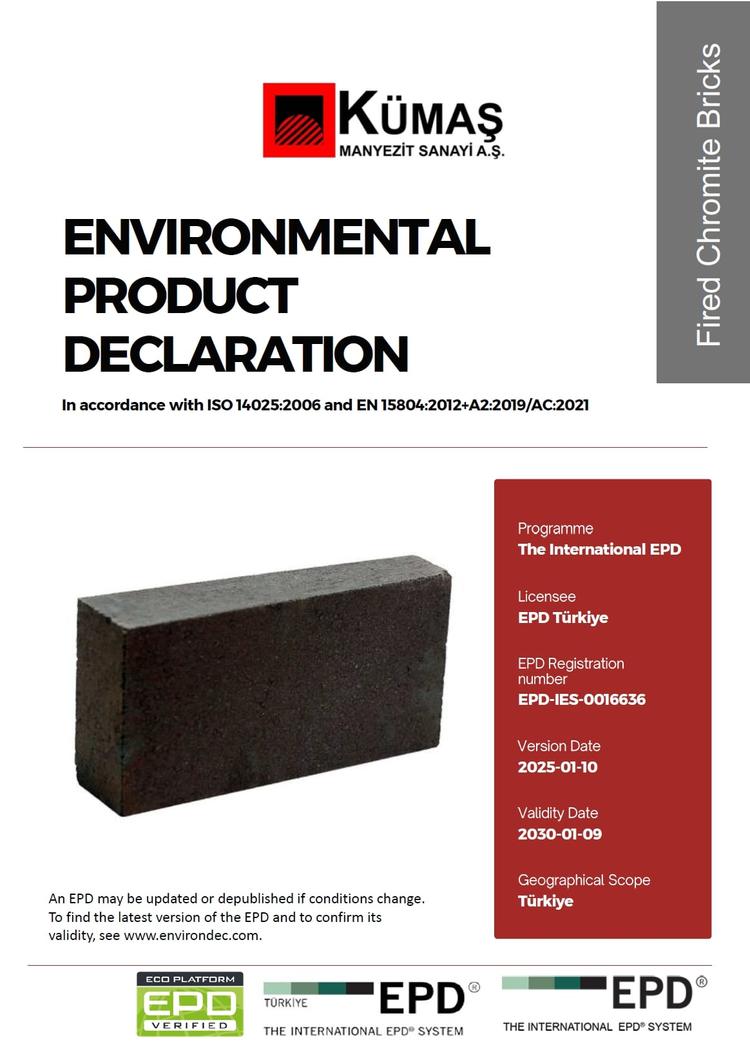 KÜMAŞ Manyezit Sanayi A.Ş. KÜMAŞ Manyezit Sanayi A.Ş.