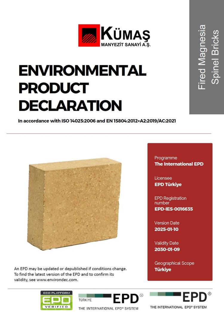 KÜMAŞ Manyezit Sanayi A.Ş. KÜMAŞ Manyezit Sanayi A.Ş.