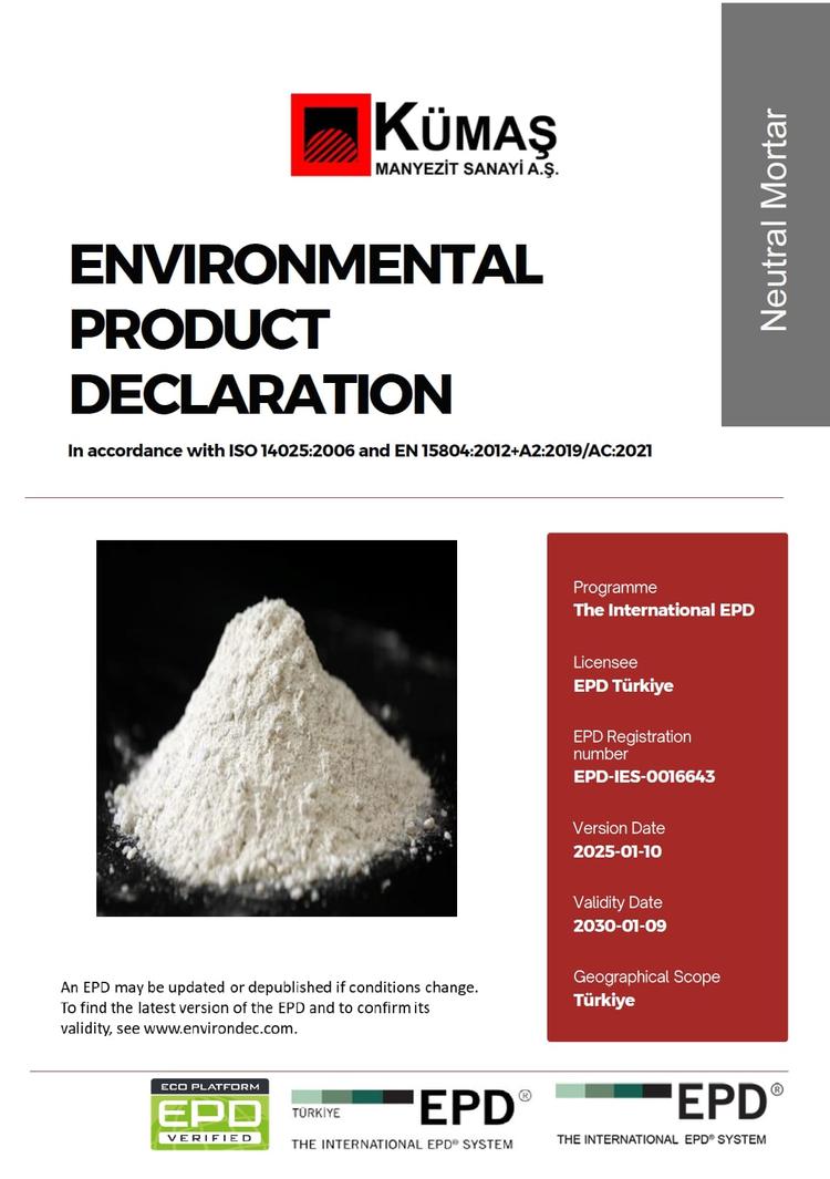 KÜMAŞ Manyezit Sanayi A.Ş. KÜMAŞ Manyezit Sanayi A.Ş.