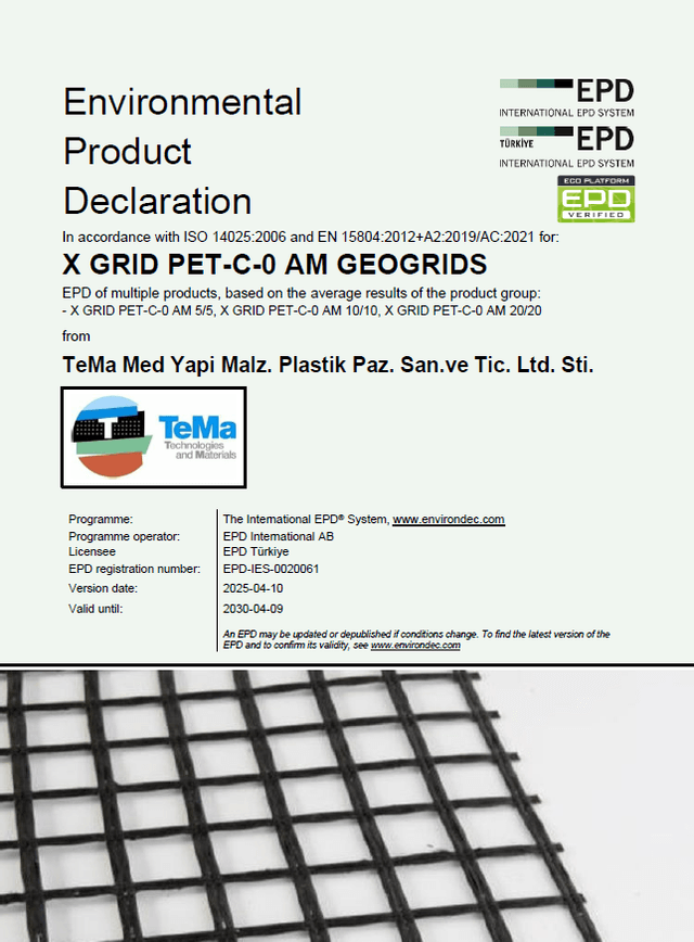 X GRID PET-C-0 AM GEOGRIDS