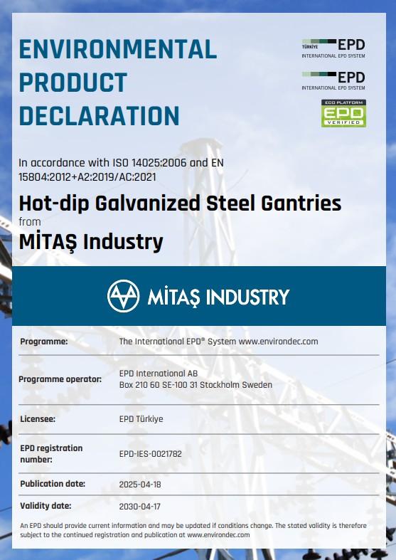 Hot-dip Galvanized Steel Gantries