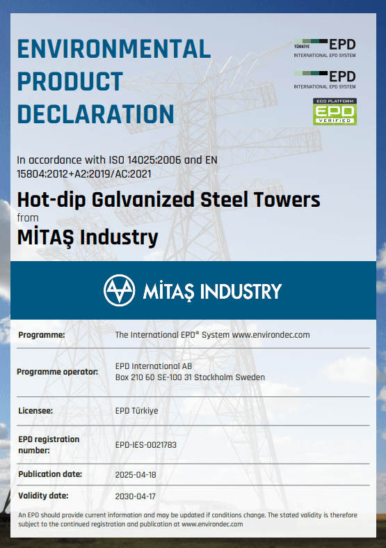 Hot-dip Galvanized Steel Towers