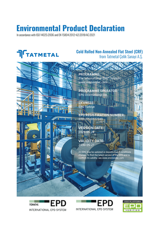 Cold Rolled Non-Annealed Flat Steel (CRF)