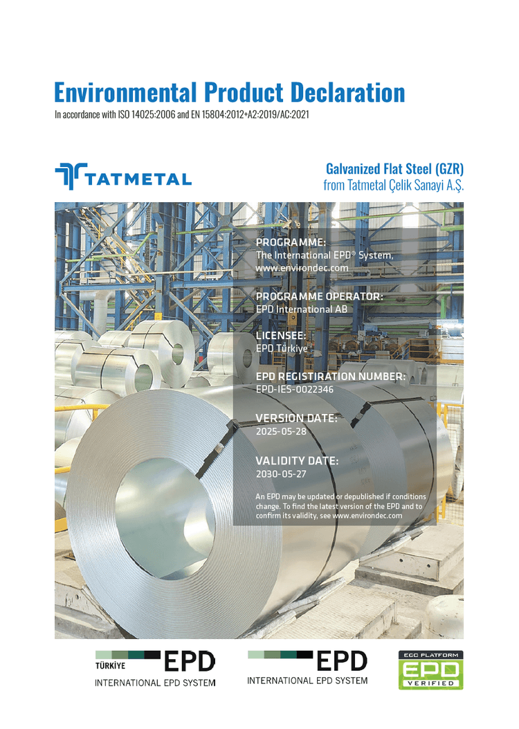 Tatmetal Çelik Sanayi ve Ticaret A.Ş. Tatmetal Çelik Sanayi ve Ticaret A.Ş.