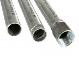 ERW Hot Formed Galvanized Pipes