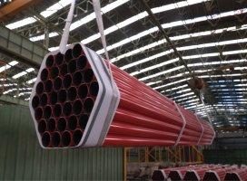 Doğal Gaz için Kaplamalı ERW Çelik Borular