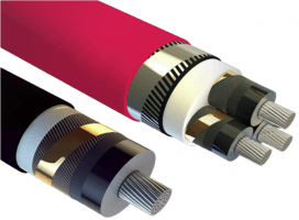 MV Underground Triplex Cable 20/34 (37,95) - 240 mm2