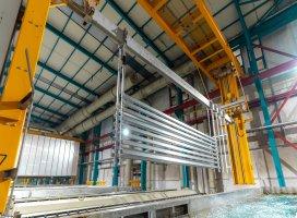 Polished Silver and Chemically Bright Aluminium Profiles